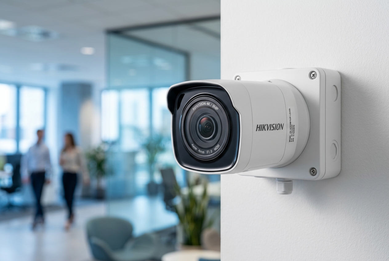 Câmeras de Segurança IP 4K com IA
